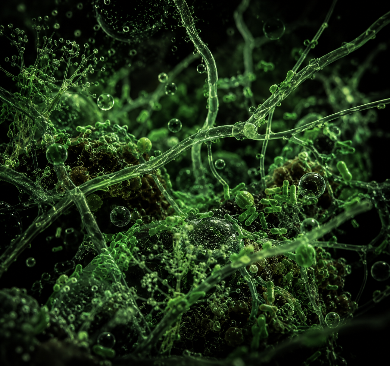Microscopy of microbial colonies